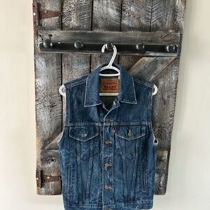 Men's Levi's Denim Jean Vest - Size Small